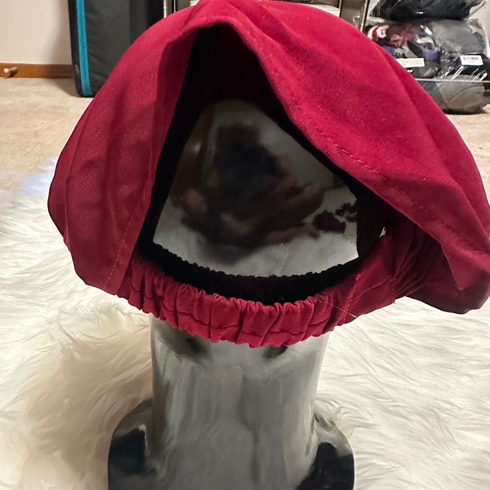 Maroon Cook Cap - Picture 4 of 4